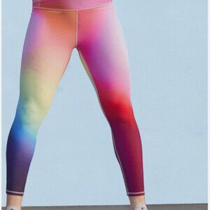 NWT Athleta Love Proudly 7/8 Tight, Multi SIZE L #566834
